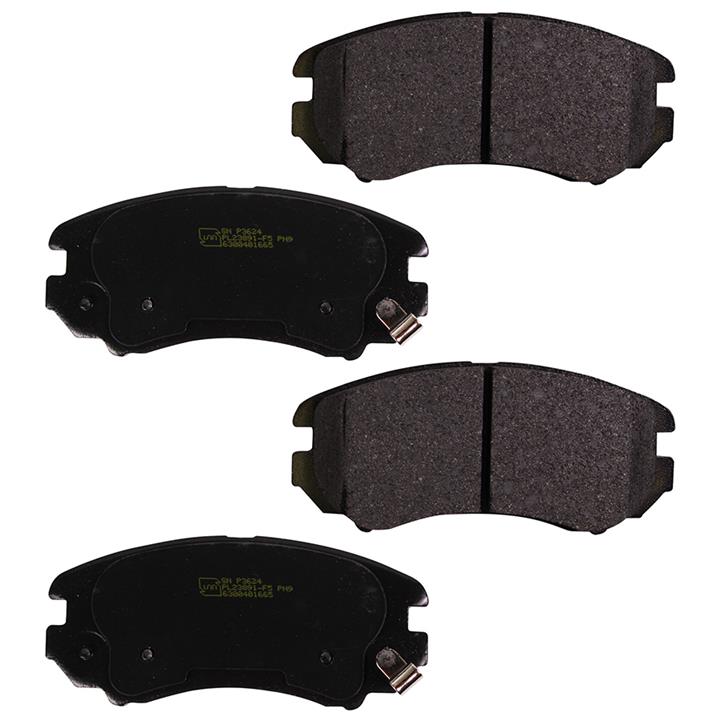 لنت ترمز جلو لنت پارس مدل PL23891 مناسب برای کیا اپتیما 2010 Pars Lent PL23891 Front Brake Pad For Kia Optima 2010